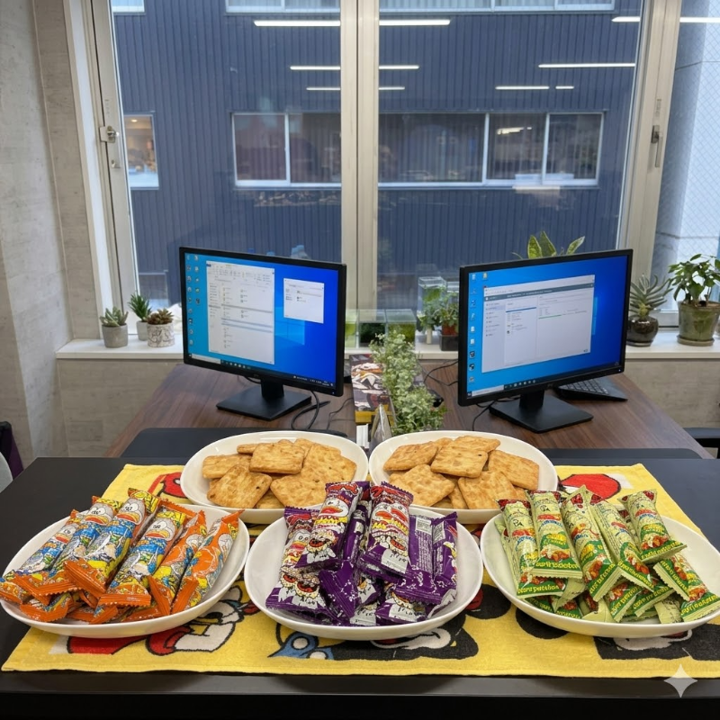 お菓子食べ放題イメージ